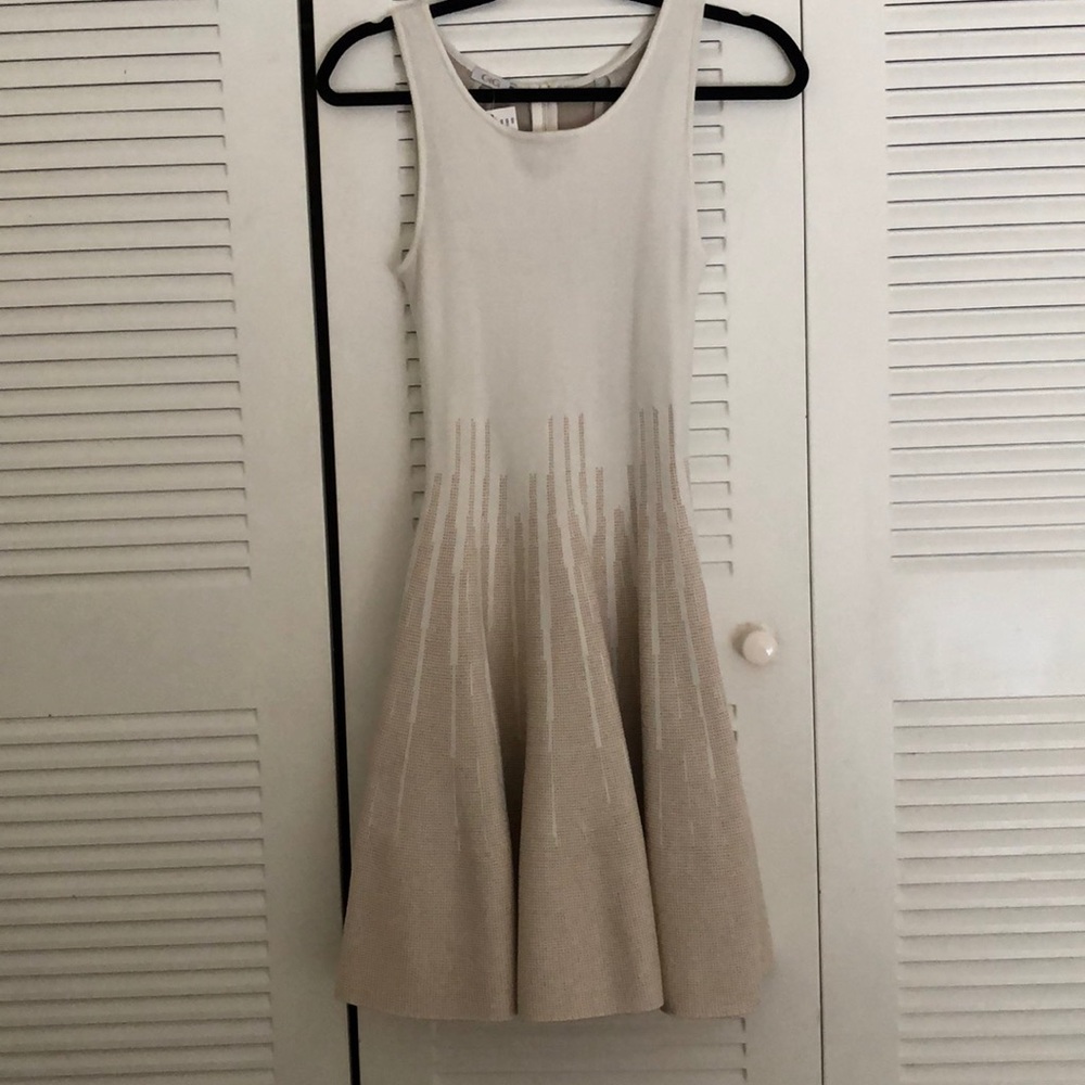 GIG beige A-Line Dress